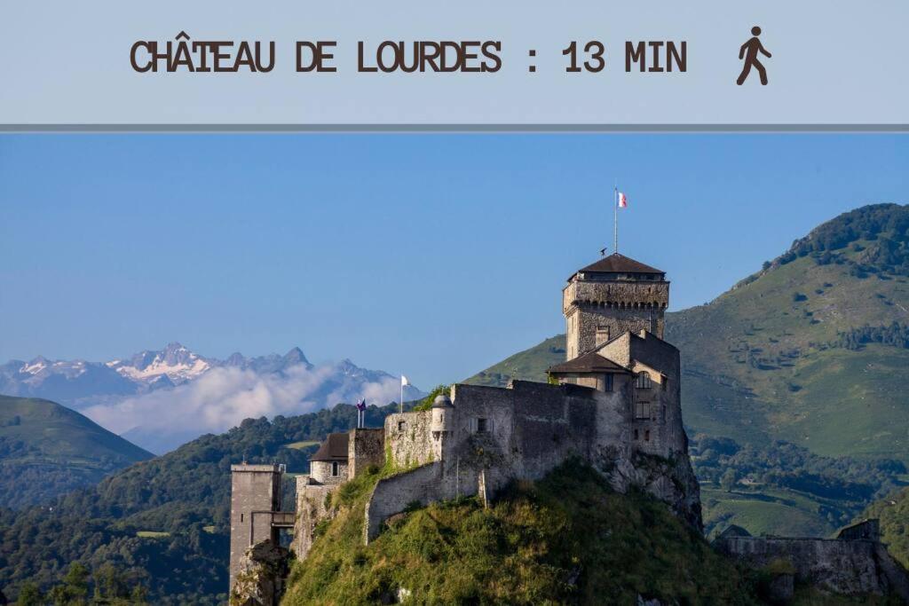 Le Jeanne 4/6 Couchages, Wifi, Sanctuaire Apartment Lourdes Bagian luar foto