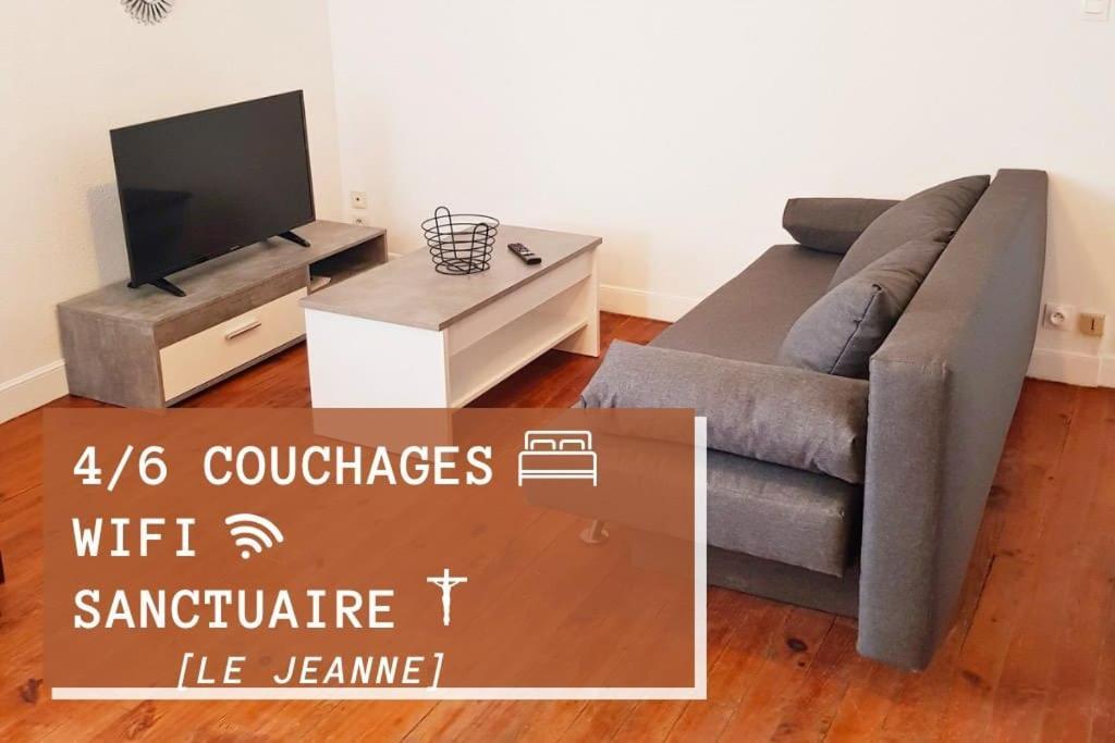 Le Jeanne 4/6 Couchages, Wifi, Sanctuaire Apartment Lourdes Bagian luar foto
