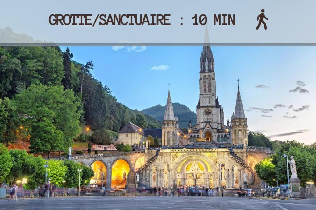 Le Jeanne 4/6 Couchages, Wifi, Sanctuaire Apartment Lourdes Bagian luar foto